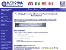 Tablet Screenshot of national-abrasives.co.uk